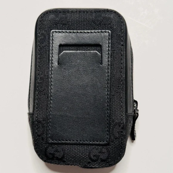 Gucci case - black canvas, pouch - Picture 2 of 13